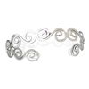 Image 1 : Thin Polished Swirl Cuff