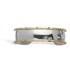 Image 1 : Sterling Silver with Brass Edge Cuff
