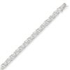 Image 1 : 7" Triangular CZ Tennis Bracelet