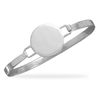 Image 1 : Round Engravable Tag Bangle