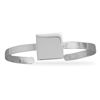 Image 1 : Cuff with Square Engravable Tag
