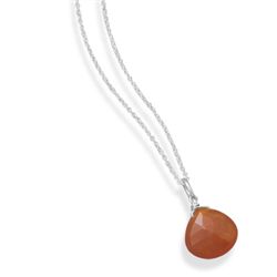 16" Carnelian Necklace