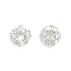 Image 1 : 9mm CZ Stud Earrings