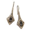 Image 1 : Bronze and Black Onyx Earrings