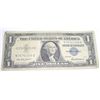 Image 1 : 1957 SERIES $1 SILVER CERTIFICATE SERIAL # N35741346A *PLEASE LOOK AT PICTURE TO DETERMINE GRADE*!!