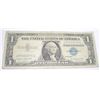 Image 1 : 1957 SERIES A $1 SILVER CERTIFICATE SERIAL # J57003575A *PLEASE LOOK AT PICTURE TO DETERMINE GRADE!!