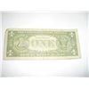 Image 2 : 1957 SERIES A $1 SILVER CERTIFICATE SERIAL # J57003575A *PLEASE LOOK AT PICTURE TO DETERMINE GRADE!!