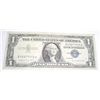 Image 1 : 1957 SERIES A $1 SILVER CERTIFICATE RARE BA SERIAL # B05877578A *LOOK AT PIC TO DETERMINE GRADE