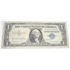Image 1 : 1957 SERIES A $1 SILVER CERTIFICATE SERIAL # D20470860A *PLEASE LOOK AT PICTURE TO DETERMINE GRADE!!