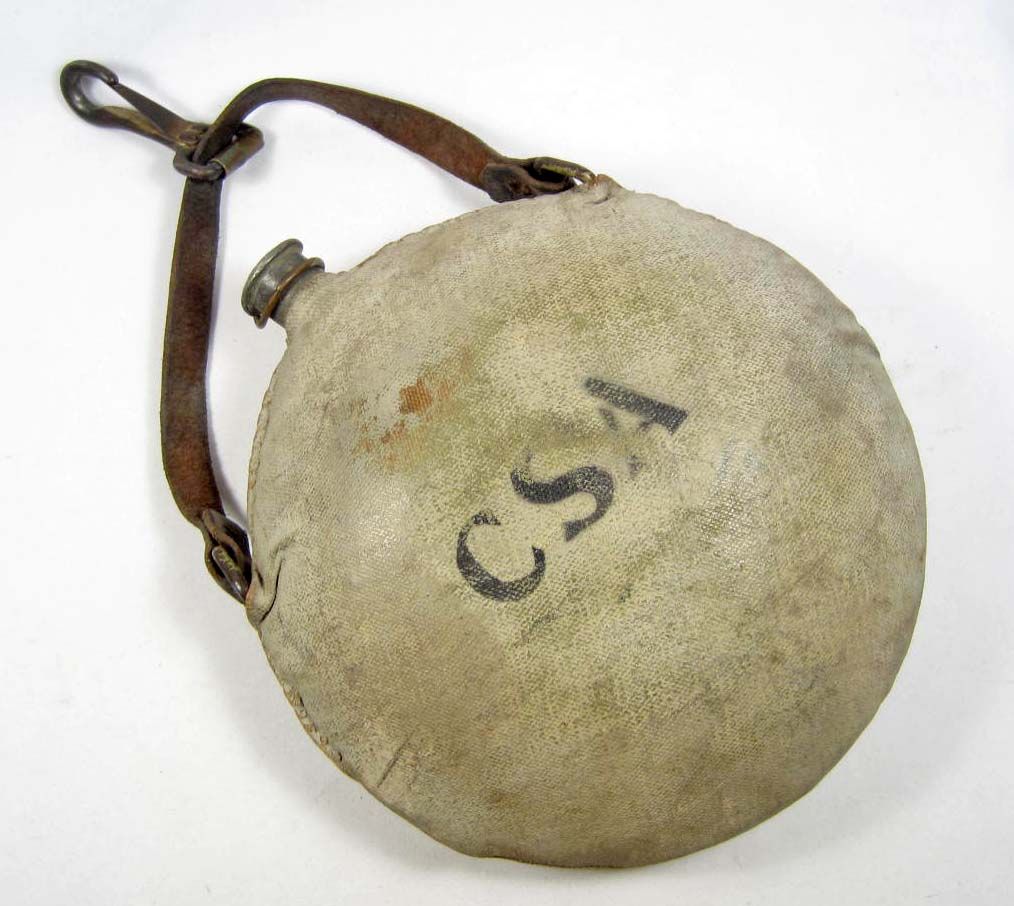 RARE CONFEDERATE STATES ARMY CSA CIVIL WAR ISSUE WATER CANTEEN