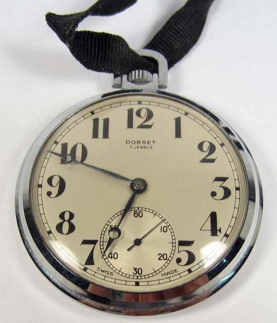 MEN'S DORSET 7 JEWEL POCKET WATCH