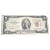 Image 1 : 1953 SERIES $2 RED SEAL BILL SERIAL # A13383888A *VERY RARE 4 8'S & 3 3'S*!!