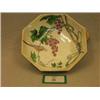 Image 1 : Octagonal lustre Shelley fruit bowl with bird...