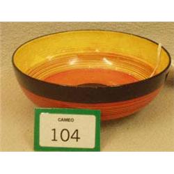 Carltonware swirl pattern bowl, 8  diameter £...