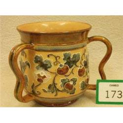 Doulton stoneware tyg by Mark V Marshall, 6"...