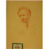 Image 1 : Motion picture sketch of John Mills, signed H...