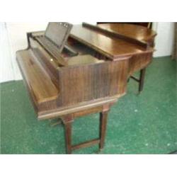 John Broadwood and Sons baby grand piano in r...