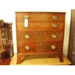 Superb antique mahogany dwarf chest of drawer...