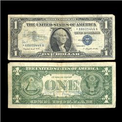 1957A $1 Silver Certificate Star Note Circ Scarce (COI-4700)