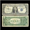 Image 1 : 1957A $1 Silver Certificate Star Note Circ Scarce (COI-4700)