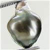 Image 1 : 9.42ct Freeform Tahitian Black Pearl (GEM-45709)