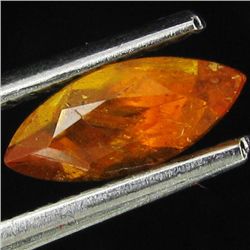 0.65ct Mandarin Fire Orange Clinohumite Marquise (GEM-44039)