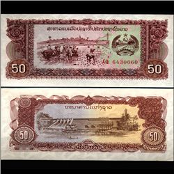1979 Lao 50 Kip Note Hi Grade (CUR-06850)