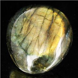 200ct Large Polished Rainbow Labradorite Cabochon (MIN-001644)