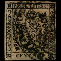 1852 Modena 10c Stamp (STM-0984)