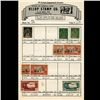 Image 1 : French Colonies Vintage Stamp Approval Card (STM-1702)