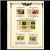 1969 US Stamp Album Page 8pcs (STM-1922)
