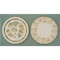 2 Sango Dinner Plates Jade Garden, Persian Wood