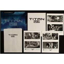 Titan A.E Press Kit Animated Science Fiction Movie