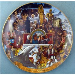 Memorable People and Events 1977 Collectors Plate Ghent