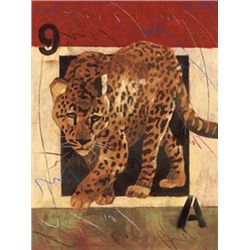 Elizabeth Matrozos Leopard Art Print On the Prowl II