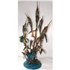 80" Tall Monumental 10 Sailfish Bronze Fountain