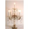 Vintage 5 light crystal chandalier