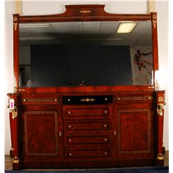 Versace Buffet With Mirror