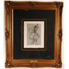 Signed Degas "From the Danse Dessin"