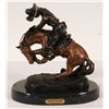 Mini Remington Rattlesnake Bronze Statue