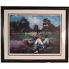 William Tolliver "Waiting for the Big One" Ltd Ed Lithograph Pencil Signed & #
