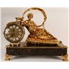 Image 1 : Bronze Lady WIth Clock on Marble Base