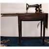 Image 1 : VIntage Singer Sewing Machine and Table