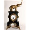 Image 1 : Marble and Bronze Clock