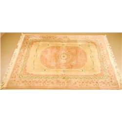 Chinese Aubusson Wool Rug 9'3" X 6'