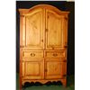 Image 1 : Solid Pine Armoire