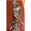 Image 1 : Bronze Statue Boy WIth Legs Crossed