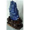 Image 2 : Semi Precious Lapis Standing Buddha