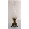 Image 2 : Crystal Decanter on Bronze Pedestal 14.5" Tall