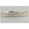 Image 1 : 18K 6.73ct Diamond Bangle